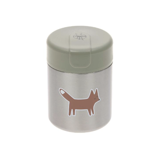 [425127] THERMOSFLES, Food Jar, Little Forest Fox , uni/print vos, 8u warm, H12.5cm, dia 8.8cm, 315ml, 2021