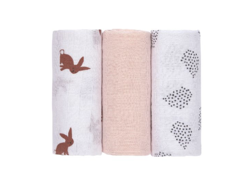 [425130] Laessig | Tetra Doek M Little Forest Rabbit 60x60cm 3st