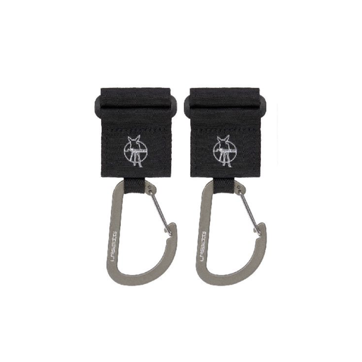 [425215] TASSENHAAK, Stroller Hooks Metal, black, zwart, polyester/metaal, 2 stuk(s), 2021