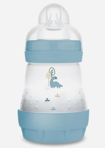 [474659] BREEDHALSFLES, PP, 160 ml, Matt, blue, Anti-Colic, blauw, silic. speen, 0m+, 1 stuk(s), Easy Start, fles, 2023/2024