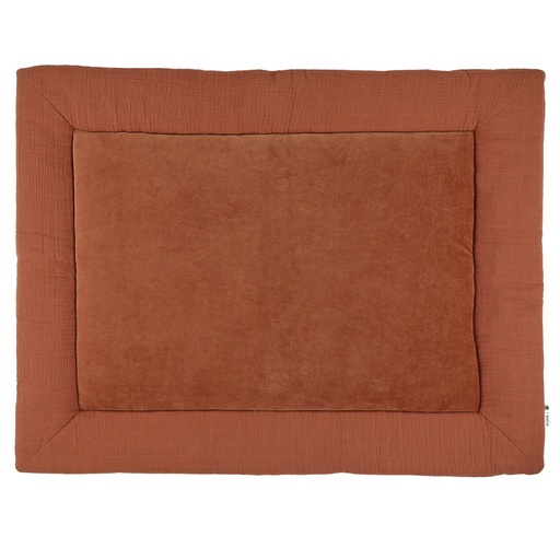 [399355] PARKLEGGER, 75x95cm, Bliss rust, bruin, uni/uni, tetra/tetra, bio katoen, kadermodel (006), 2023-2024