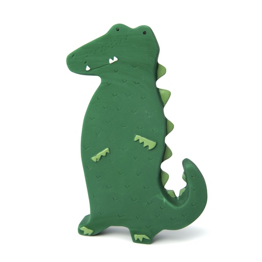 [413391] Trixie | Badspeelgoed Natuurlijk Rubber Speeltje Mr. Crocodile  Groen