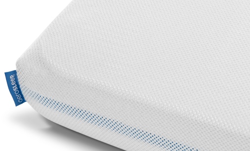 [42330] HOESLAKEN, Sleep Safe, 75x95cm, white, wit, vr park, uni, Fitted Sheet, polyester, 1 stuk(s)