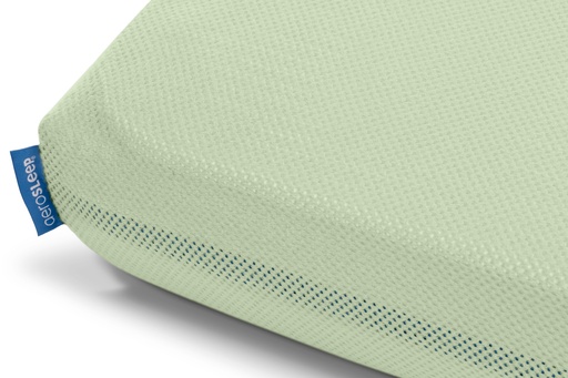 [436885] HOESLAKEN, Sleep Safe, 60x120cm, olive, groen, vr babybed 60x120, uni, Fitted Sheet, polyester, 1 stuk(s)