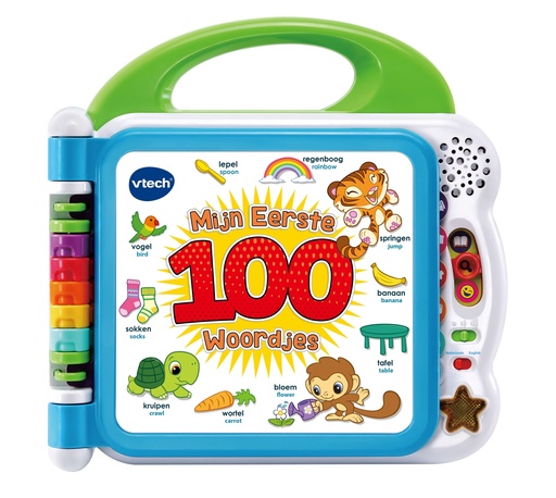 [413122] Vtech | Interactief Boek Mijn Eerste 100 Woordjes