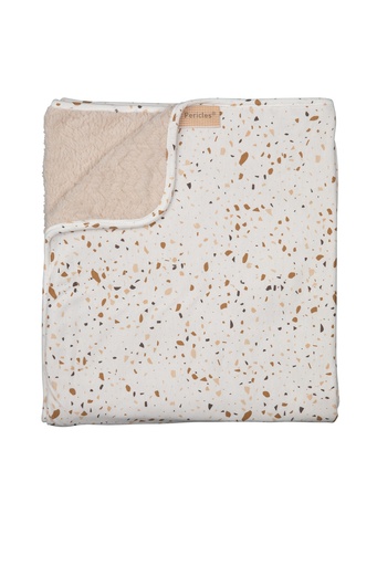 [451319] PERICLES | Deken Sprinkles taupe 75x100cm 