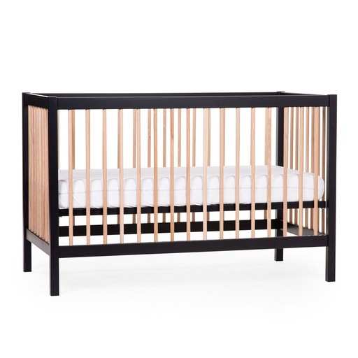 [462811] Childhome | Bed BE97 60x120 cm black/naturel 