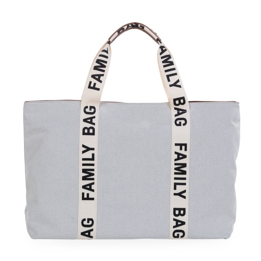 [462840] VERZORGINGSTAS, Family Bag, offwhite, Canvas, uni/print Family Bag, reistas zonder luiermat, Signature, 2023