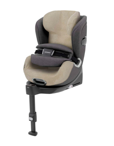 [469186] AUTOSTOEL HOES, beige, ecru, uni, bamboe, zomerhoes, vr groep 1 Cybex Anoris T i-Size