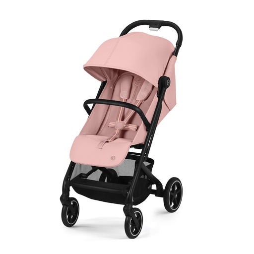 [484303] BUGGY, Beezy 2.0, candy pink-light pink, roze, black aluminium frame, vierwieler, 2024