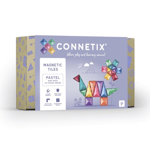 [467275] Connetix | Magnetische Blokken Mini Pack Pastel 32pcs