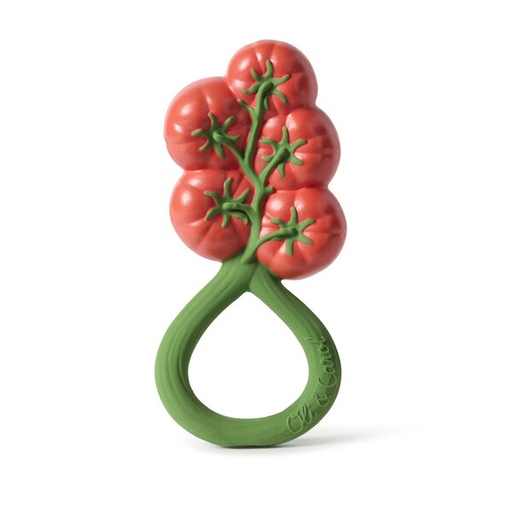 [151481937] Oli & Carol Tomato Rattle Toy