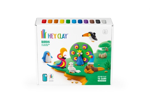 [475969] Hey Clay | Boetseerklei Birds