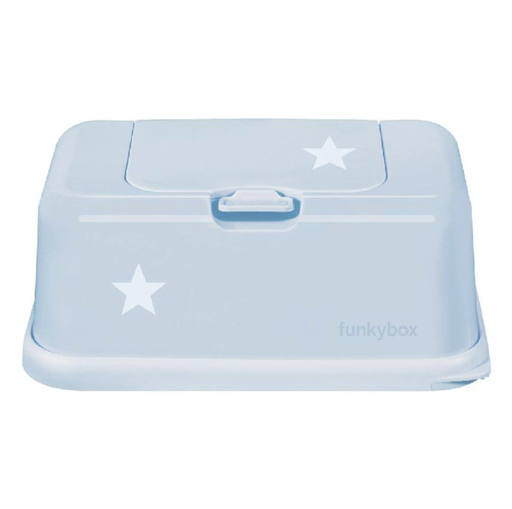 [486251] Funkybox | Box vr Vochtige Doekjes Little Star Pale Blue