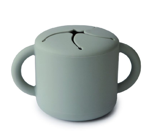 [413998] Mushie | Bewaarpotje Snack Cup Siliconen Cambridge Blue