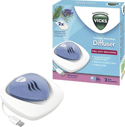 [464214] Vicks | Aromaverspreider Lavendel en Rozemarijn Aroma