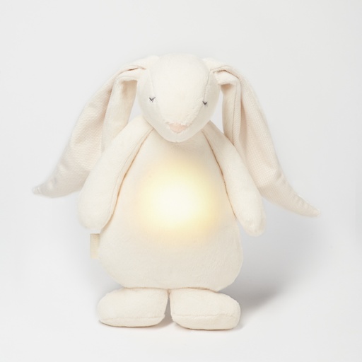 [376502] Moonie | Slaapknuffel The Humming Friend Rabbit cream 28cm