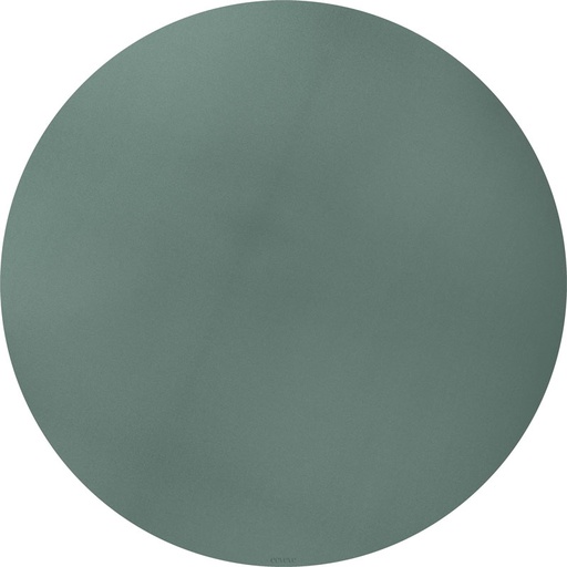 [413253] KNOEIMAT, Round Splash Mat, seiheki green, groen, uni, rond model, vinyl, 0.1x110cm