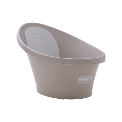 [424183] BAD/BADEMMER, Shnuggle Bath, taupe, 2L, kunststof, antislipmat, rugsteun, 36x61x39cm, MET BADSTOP