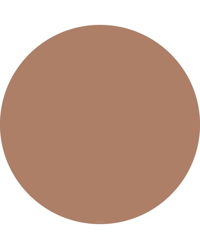 [439185] Eeveve | Knoeimat Round Splash Mat capuccino brown