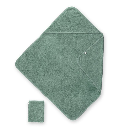 [472639] Bemini | Badcape Terry Mini Price Green Badstof 75x75cm Groen