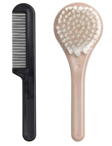 [477475] BORSTEL & KAM, Brush & comb, Desert Taupe, uni, 2023