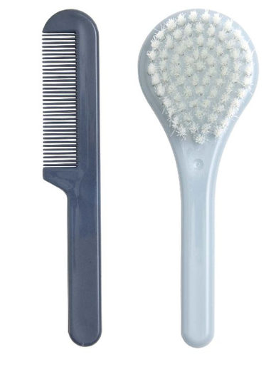 [477478] BORSTEL & KAM, Brush & comb, Iron Blue, uni, 2023