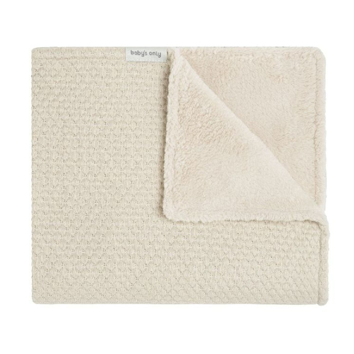 [452986] Baby's Only | Wiegdeken Teddy Sky Warm Linen 70x95