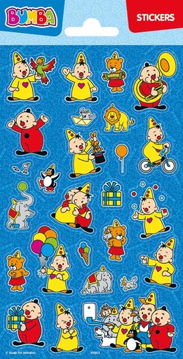 [424117] Bumba | Stickers Stickerset Set van 10 Vellen