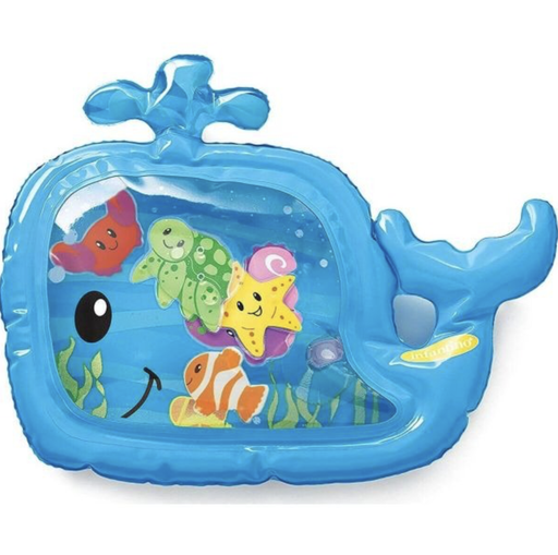 [455864] Infantino | Speeltapijt Zonder Speelboog Pat & Play Wat Mat Whale Blauw +3M